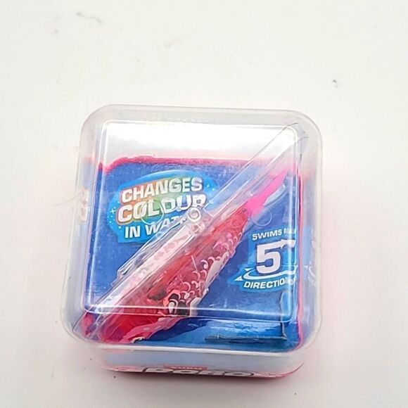 Zuru Pink Robo Fish, Color Changing, Water Activated Swim in 5 Directions,NWOT - Picture 5 of 6